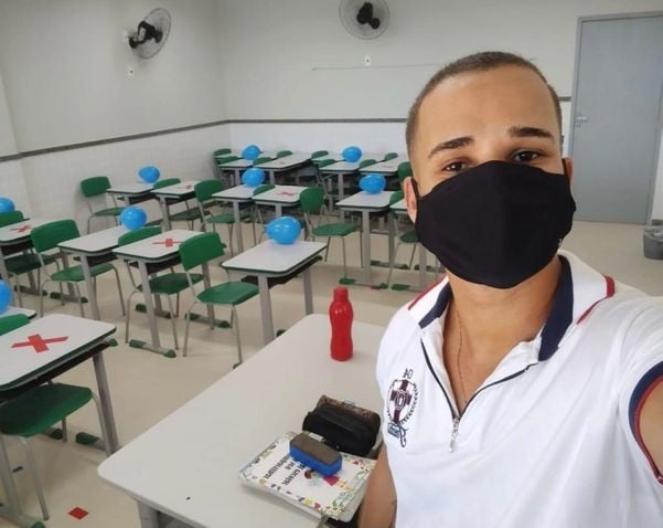Professor de Educação Física Rhafael Konieczny Ferreira
