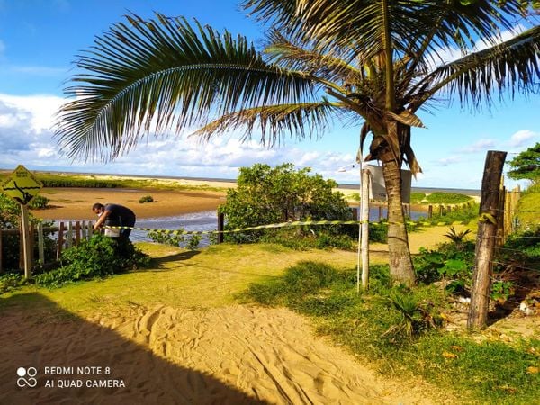 Praias fechadas em Conceição da Barra