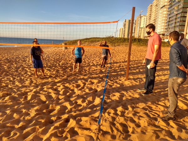 Prefeitura de Vila Velha fez fiscalização nas praias nesta quinta-feira (18)