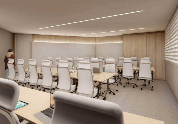 Instalações Ipemed no ES - sala de aula