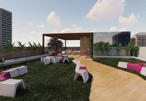 Instalações Ipemed no ES - Lounge/rooftop