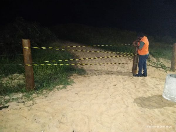 Guriri recebe fiscalização e impede acesso a praias, lagoas e cachoeiras por Divulgação