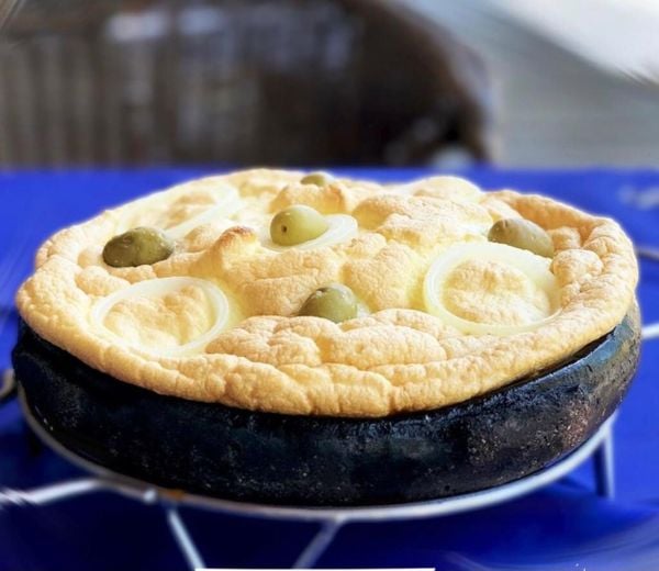 Torta capixaba do restaurante Papaguth, em Vitóri
