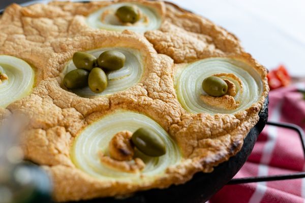 Torta capixaba do restaurante Pirão, em Vitória
