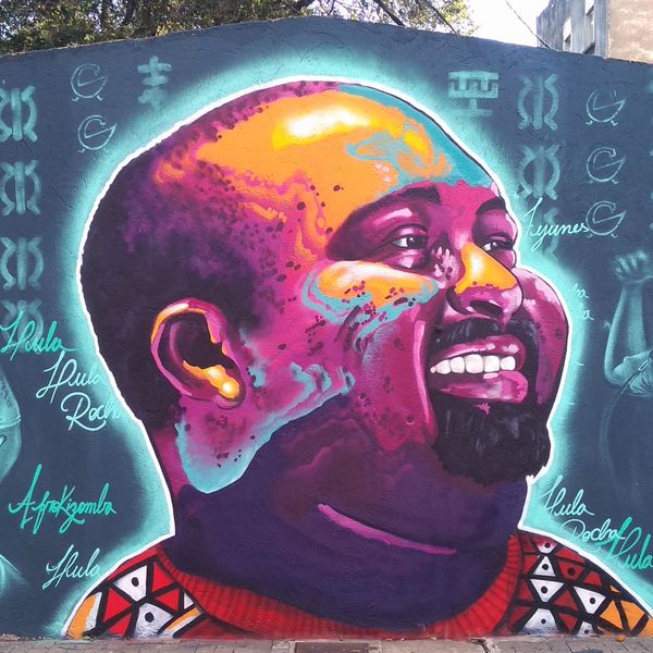 Painel com Lula Rocha por Luhan Gaba e Starley por Luhan Gaba