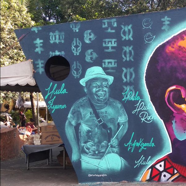 Painel com Lula Rocha por Luhan Gaba e Starley por Luhan Gaba