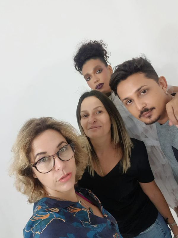 Rosa-Nina Liebermann, Jackie Campos, Eloah Vasconcellos e Aurélio Sather