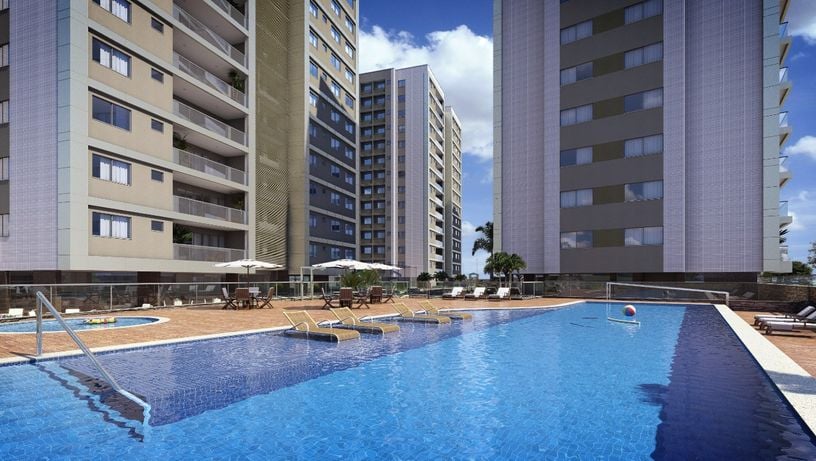 Apartamentos de três e quatro quartos de até 158 m². 