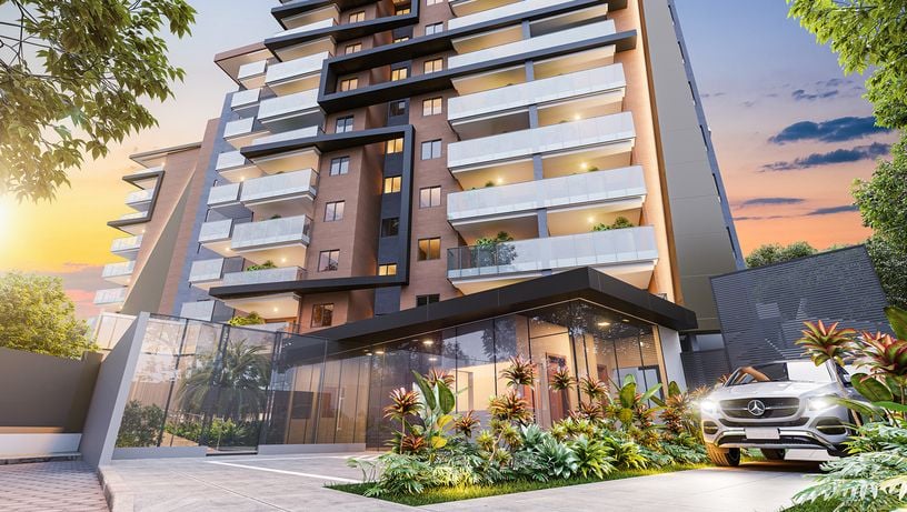 Localizado em Jardim Cambri, o empreendimento conta com apartamentos de dois quartos com uma suíte, e garagem coberta.