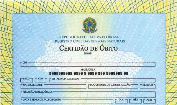 Certidão de Óbito: cartórios no ES têm plantão nos fins de semana e nos feriados