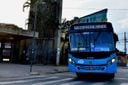 Quarentena no ES: ônibus do Transcol começaram a circular com letreiro "Especial Saúde"(Fernando Madeira)