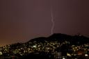 Tempestade de raios atingiu a Grande Vitória e interior do Espírito Santo na noite desta terça (30) e madrugada desta quarta-feira (31)(Vitor Jubini)