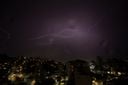 Tempestade de raios atingiu a Grande Vitória e interior do Espírito Santo na noite desta terça (30) e madrugada desta quarta-feira (31)(Vitor Jubini)