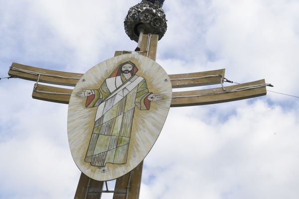 Terço gigante do Convento por Carlos Alberto Silva