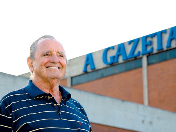 Cariê, Carlos Lindenberg Filho, presidente do conselho administrativo da Rede Gazeta - 25/08/2008 por Edson Chagas