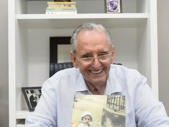Carlos Fernando Lindenberg Filho, Cariê, durante lançamento do livro Vou te Contar, na Rede Gazeta, em 2019 por Vitor Jubini