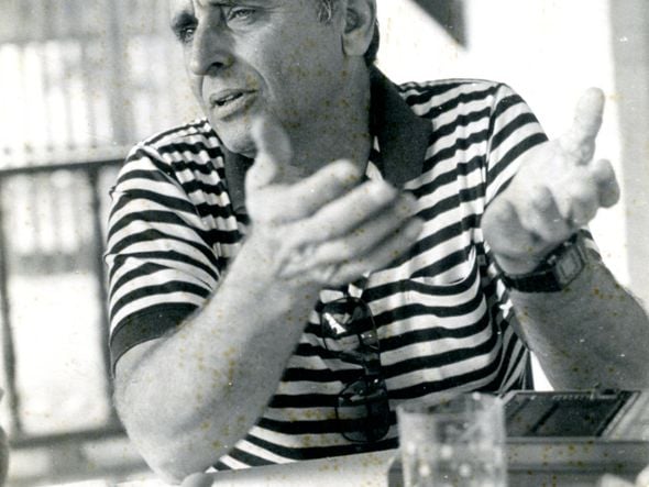 Carlos Fernando Lindenberg Filho, o Cariê, em retrato de 1986 por Joaquim Nunes