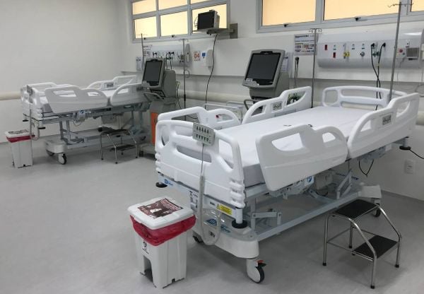Leitos do Hospital Materno-Infantil, na Serra, para pacientes com a Covid-19