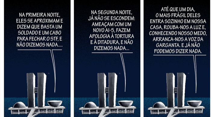 Confira a charge do Amarildo de 10/04/2021