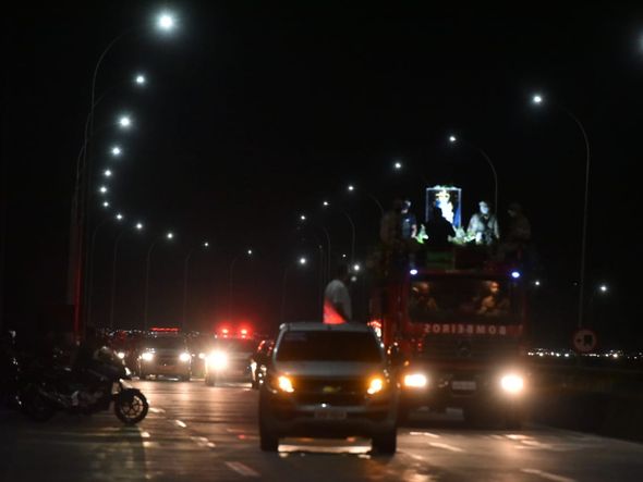 Romaria das Famílias passa pela Terceira Ponte por Fernando Madeira
