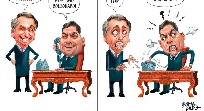 Confira a charge do Amarildo de 13/04/2021