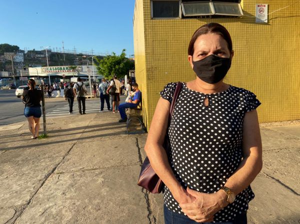 A diarista Iracema Souza mora em Cariacica-Sede, trabalha em Itapuã e foi prejudicada pelo protesto
