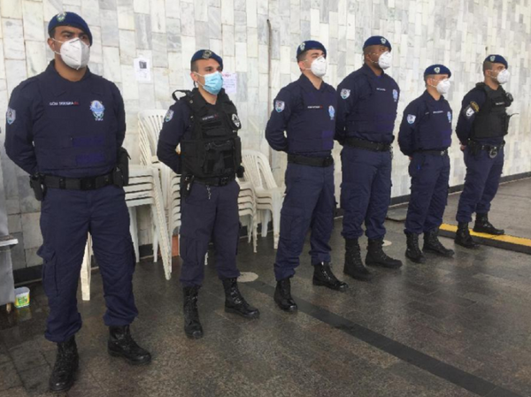 Forças de segurança serão vacinadas entre quarta e sexta-feira na Serra