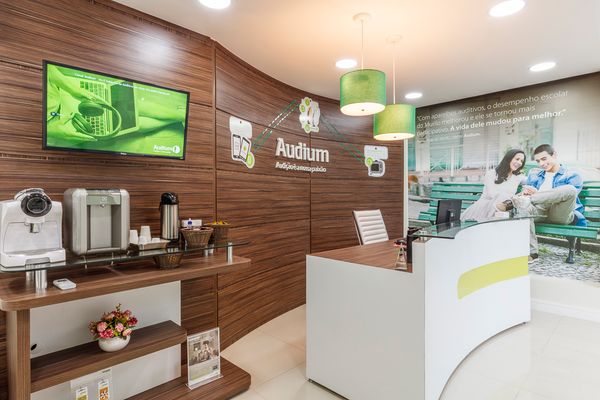 Atendimento clínica Audium