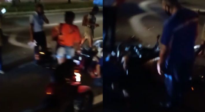 A ocorrência foi registrada pela Polícia Rodoviária Federal por volta das 19h, em frente à estação Pedro Nolasco, em Jardim América