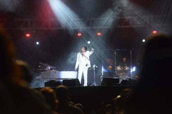 Roberto Carlos em show realizado no ano de 2016 em Cachoeiro de Itapemirim por Fernando Madeira