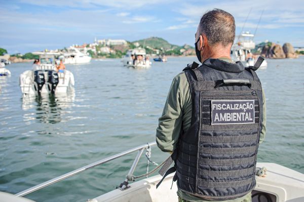 PMV faz operação náutica para coibir som alto em embarcações por Divulgação /PMV Leonardo Silveira