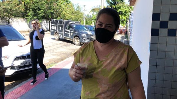 Renata Aparecida Marques, mãe da Amanda Marques que morreu em acidente e Vila Velha