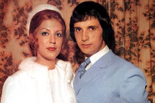 Roberto Carlos e Cleonice Rossi Martinelli, a Nice