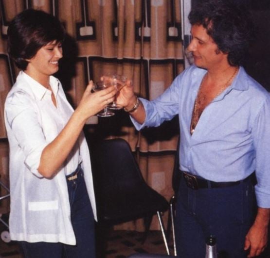 Roberto Carlos e Myrian Rios