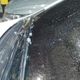Imagem - Vídeo: motoristas se protegem de tempestade de granizo no ES