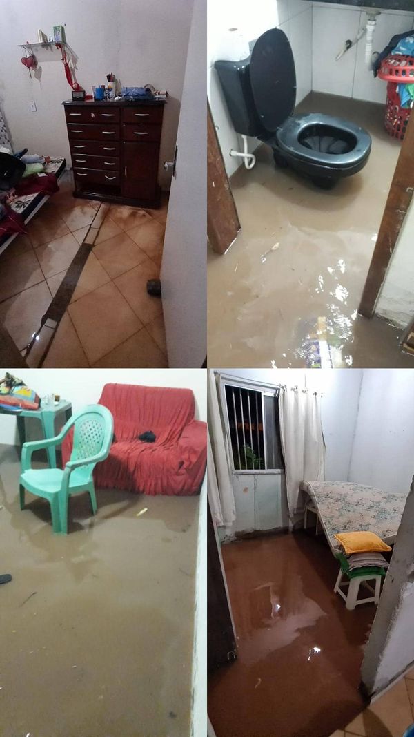 Chuva forte alaga casas e deixa uma família desalojada em Pinheiros por Telespectador | TV Gazeta Norte