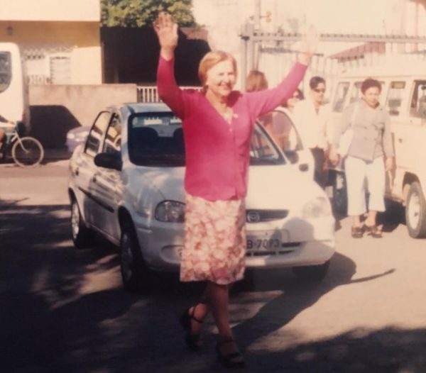 Dona Zilda Arns quando esteve visitando Vila Velha em 2004