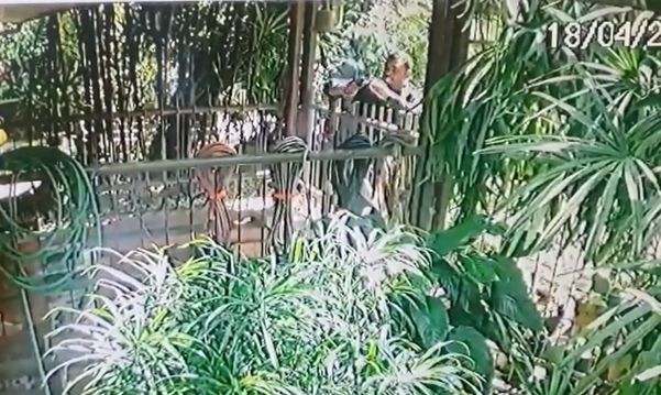 Imagens de câmeras mostram momento em que casal é assassinado em Santa Leopoldina