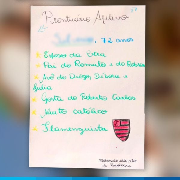 Pacientes da UTI Covid do Hospital Santa Rita ganharam prontuário afetivo