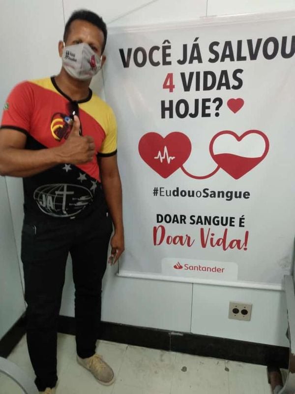 Comissão da Jovem Advocacia, em parceria com a Bripol, realizaram doação de sangue para contribuir com estoques de hospitais e hemocentros por OAB/Divulgação