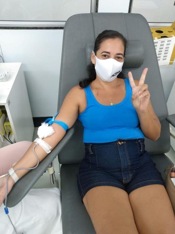 Comissão da Jovem Advocacia, em parceria com a Bripol, realizaram doação de sangue para contribuir com estoques de hospitais e hemocentros por OAB/Divulgação