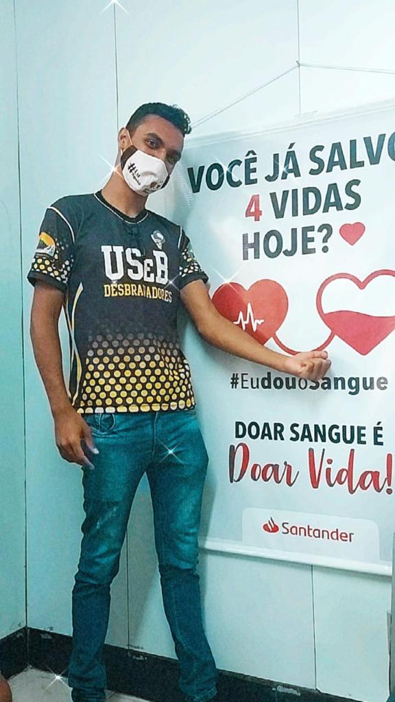 Comissão da Jovem Advocacia, em parceria com a Bripol, realizaram doação de sangue para contribuir com estoques de hospitais e hemocentros por OAB/Divulgação