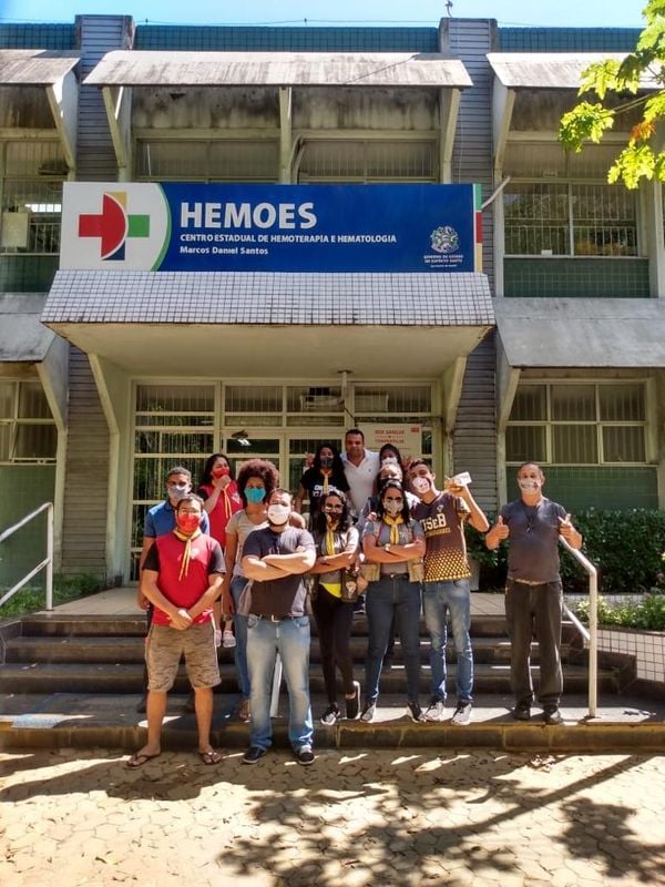 Comissão da Jovem Advocacia, em parceria com a Bripol, realizaram doação de sangue para contribuir com estoques de hospitais e hemocentros por OAB/Divulgação