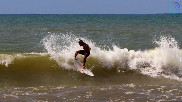 Com onda considerada perfeita, praia de São Mateus vira paixão de surfistas