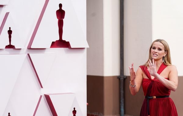 Reese Witherspoon na cerimônia do Oscar por Reuters/Folhapress