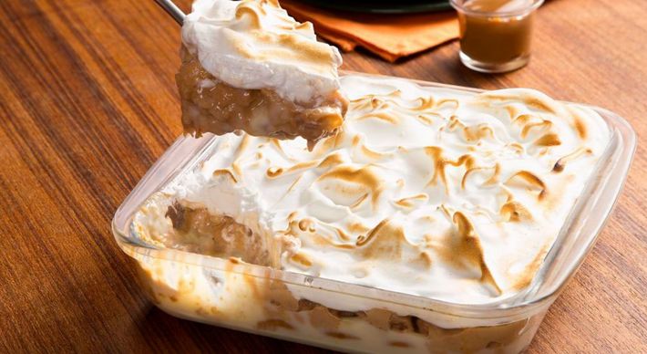 Receita inspirada na clássica torta banoffee é a nossa dica de sobremesa para o seu almoço de fim de semana