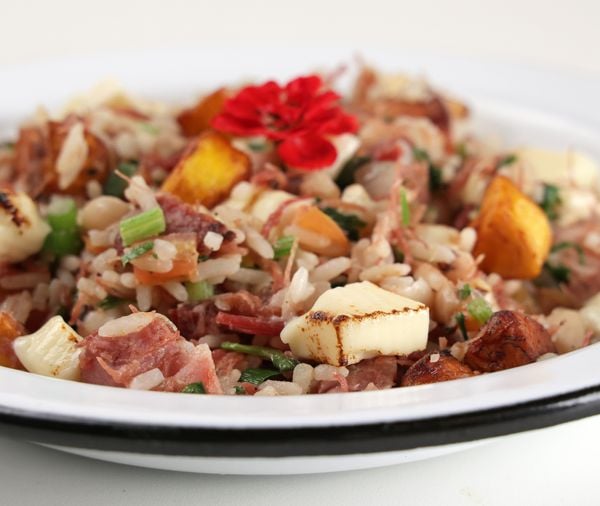 Baião de dois do restaurante Macunaíma Cozinha Brasileira