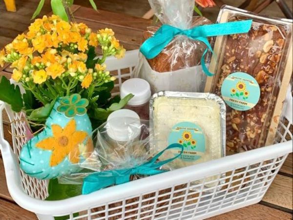 Cesta gourmet de produtos low carb para o Dia das Mães da Fresh Farm