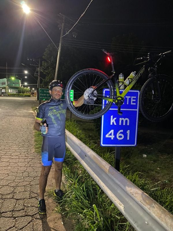 Ciclistas capixabas atravessam o ES em menos de 24 horas por Arquivo pessoal