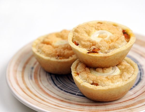 Empada Capixaba (siri, sururu e camarão)  por Olivier Schochlin